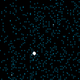 The big blob is Jupiter. The three tiny dots that are brighter than all the other dots are three of Jupiter’s moons. (Image: Alex Pietrow)